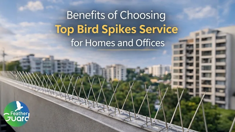 Benefits of Choosing Top Bird Spikes Service for Homes and Offices