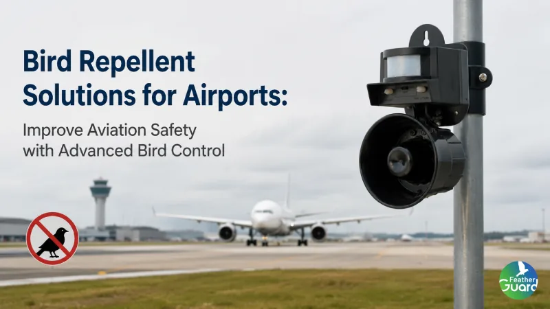 Bird Repellent Solutions for Airports Improve Aviation Safety with Advanced Bird Control