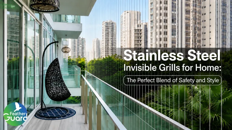 Stainless Steel Invisible Grills for Home the Perfect Blend of Safety and Style