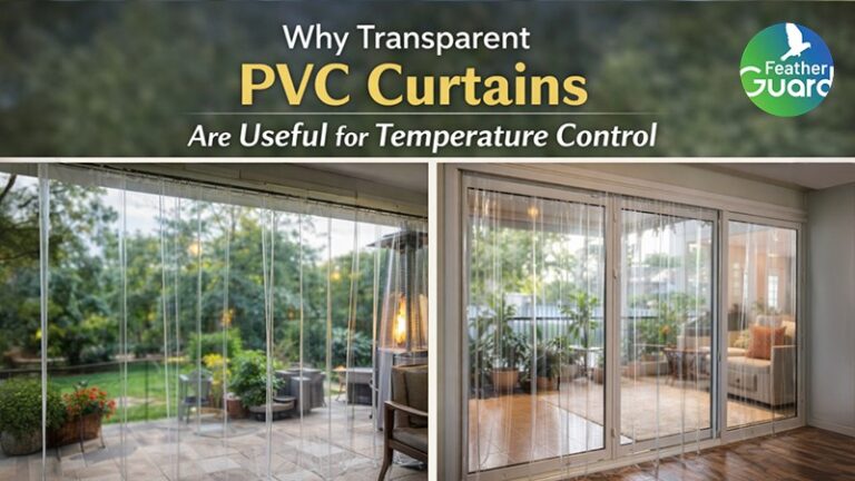 Why Transparent PVC Curtains Are Useful for Temperature Control